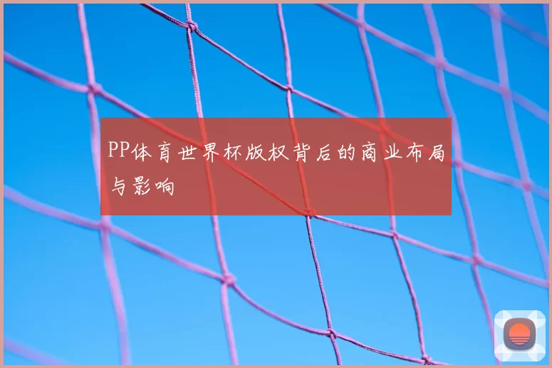 PP体育世界杯版权背后的商业布局与影响