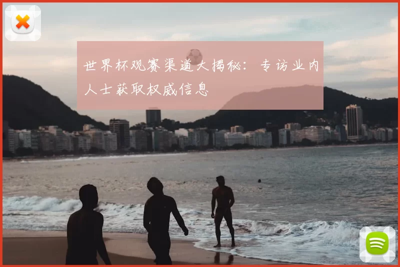 世界杯观赛渠道大揭秘：专访业内人士获取权威信息